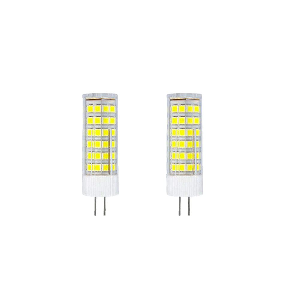 通用 ZHIYUE1 2 Pack G4 7W LED Bulb Equivalent Halogen Bulbs 70W G4 700LM Energy Saving Light Bulbs G4 Socket Led Lamp AC 220-240V Non Dimmable Cool White 6000K G4 Capsule Bulb