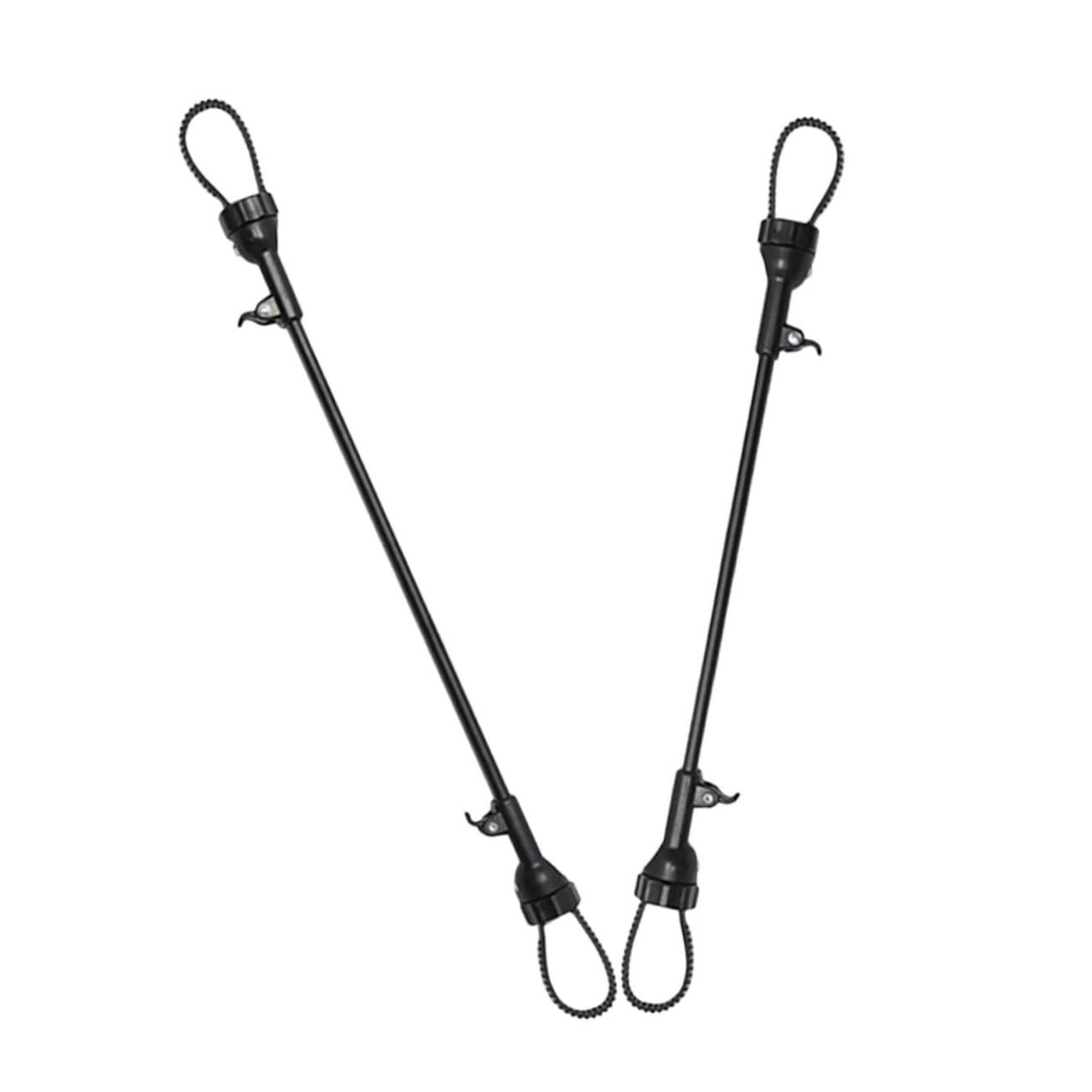 VICASKY 2pcs Adjustable Double Stroller Connector for Lightweight and Foldable Stroller Adapter Compatible Single for Easy Outdoor Use