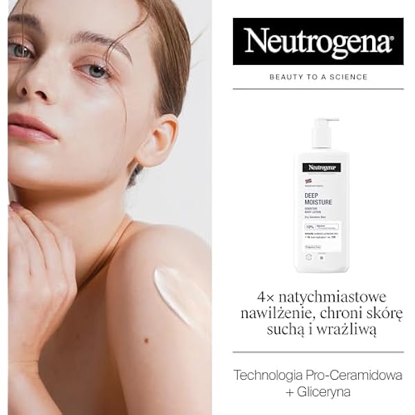 NEUTROGENA® Норвежская Формула® Глубоко увлажняющий лосьон для сухой и чувствительной кожи 400 мл, в три раза увеличивает содержание влаги в коже.Без аромата.Быстро впитывается