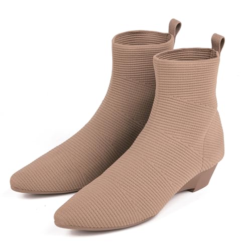 youngshow Women's Comfortable Knit Sock Ankle...