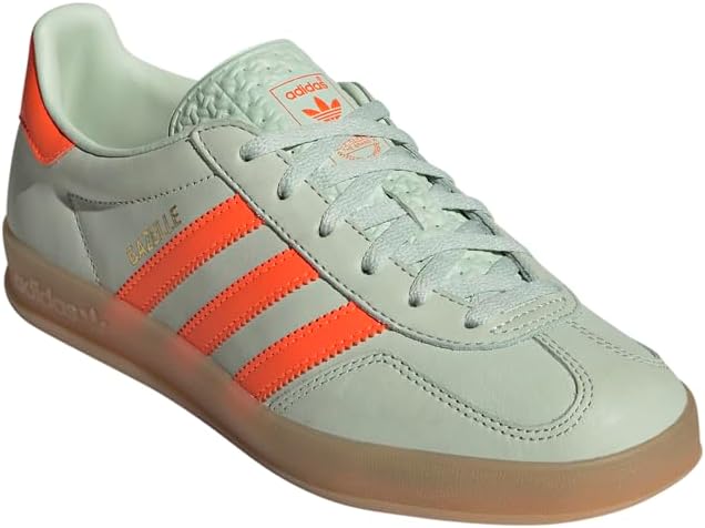adidas Womens Gazelle Indoor Lace Up Sneakers Shoes Casual - Green - Size 7 M