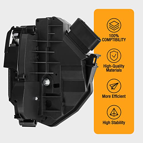 Image of SYERAL Door Lock Actuator Front Left Driver Side Door Latch Compatible with Ford Fiesta 2011-2019 Replace# AE8Z-5421813-D