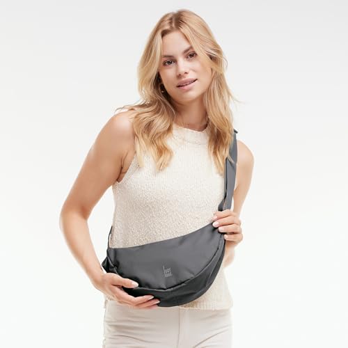 GOT BAG Moon Bag Small | Wasserfeste Umhängetasche Halbmond | Stylische Crossbody Bag mit verstellbarem Gurt