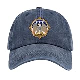 NEW Joint Base McGuire Dix Lakehurst Patch Embroired Dad Vintage Hat Navy