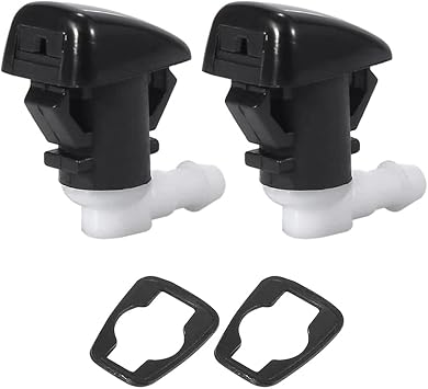 Windshield Washer Nozzles, Replacement for Dodge Durango 2011-2021, Replaces OE 68269108AA, 5182367AA2PCS
