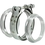 v band schelle V-Band Schelle aus Edelstahl Edelstahl V-Band Schelle 70mm / 2,75 Zoll selbstzentrierend mit Anschweißringe