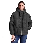 TOG24 Else Women's Jacket With DWR Coating & Warm Sherpa Lining, Water-Repellent, Relaxed Boxy Fit With Curved Hem & Zip Pockets, Women's Winter Coat