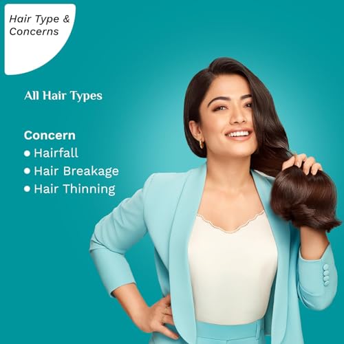 Image of Pilgrim Spanish Rosemary & Biotin Anti Hairfall Shampoo for Reducing Hair Loss & Breakage 200ml (Pack of 3) | Rosemary shampoo for hair growth | Upto 95% stronger hairs | For all hair types | For Men & Women