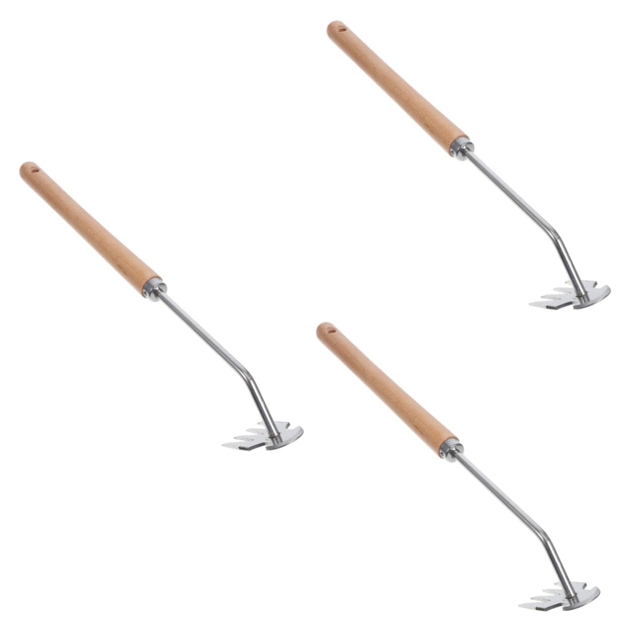 Sosoport 3stücke Garden Weeder Mit Ergonomischem Griff Multifunktionales Unkrautentfernungswerkzeug Rostfreiem Für Gartenpflege Für Anfänger Und Einfache Handhabung
