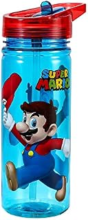 Super Mario 580ml Water Bottle for Kids School Drinks Bottle Made of Durable Tritan Reusable BPA Free