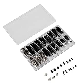 Alloy Steel Miniature Computer Screws Kit, M2 M2.5 M3 Fasteners, Repair ...