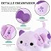 Imagen de Shownicer Peluche Gato Kuscheltier Peluche Kawaii Gato Almohada de Peluche Juguetes Plüsch Kätzchen Regalo de Peluche para Adultos Niños 3+ años