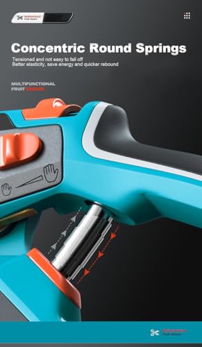 Tijeras de podar jardín con corte 1 pulg SK5 carbono miniatura 4