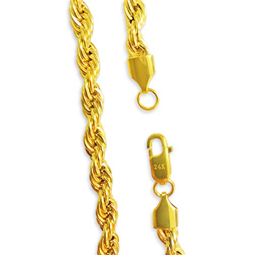 Buy 24k Gold Chain 3.5mm by Elegant 