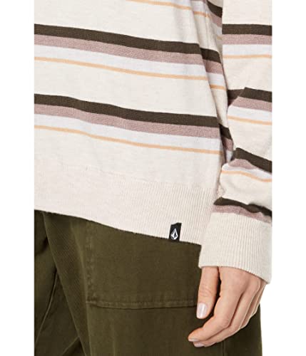 Volcom Women's Over N Out Sweater, Ash, Small #TOP2