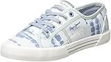 - Impresión batikaufdruck Pepe Jeans Brady W Tie Dye, Zapatillas Mujer, 515dusty Blue, 39 EU