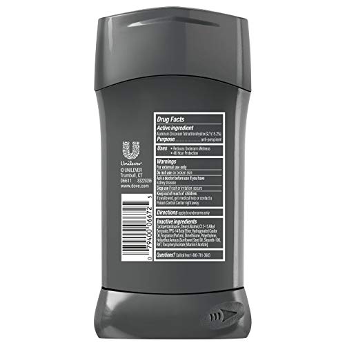 Image of Dove Men + Care Antiperspirant Lotion Deodorant, Extra Fresh, 2.7 Ounce (Pack Of 2)