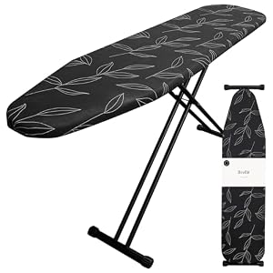 Iron Board – Standard Ironing Board – Full Size Ironing Board – Home Essentials – Sturdy Iron Table – Ironing Board by Brelle