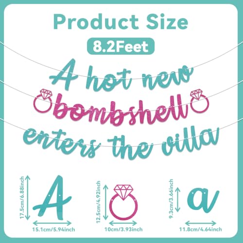 Image of A Hot New Bombshell Enters the Villa Banner Bachelorette Party Decorations