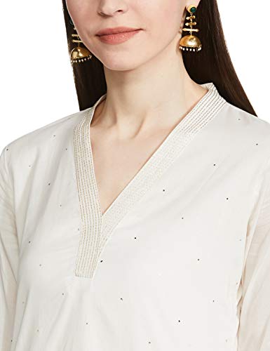 Image of BIBA Women's Cotton Straight Kurta