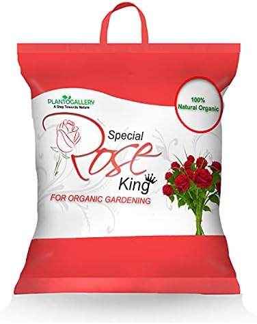 LIVE GREENSoil & Fertilizers | Rose Mix Plant Food Special for Rose Plants Organic Manure for Home Gardening (500gm Pack), LG-SBPT-20