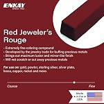 Red Jeweler’s Rouge Polishing Compound, 1 Lb. (U.S. Made) - Image 3