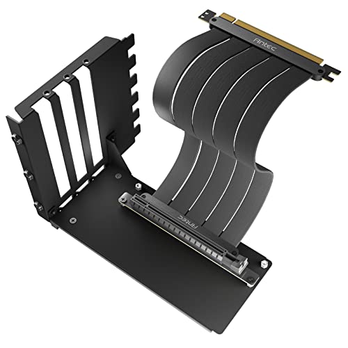 Antec 200Mm Pcie 4.0 Riser Cable With Bracket Mount Black : Amazon
