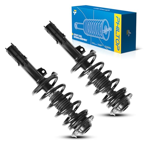 Image of PHILTOP Front Struts Fit for Malibu 2004 2005 2006 2007 2008 2009 2010 2011 2012, G6 2005-2010, Aura 2007-2009, 172199 172200 Struts with Coil Spring Assemblies,Shock Absorbers 2PCS