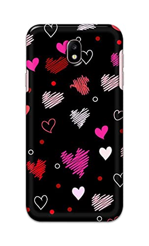 Image of PRINTFIDAA Vibrations of Love Hard Back Cover for Samsung Galaxy J7 (2017) / Samsung J7 Pro, J730F / DS Back Cover -(P6) KAT1009