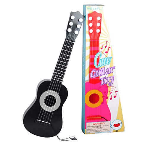Wey&Fly Kids Toy Guitar 6 String, Baby Kids Cute Guitar Rhyme Developmental Musical Instrument Educational Toy For Toddlers #TOP1