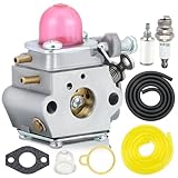 Hipa 753-06190 Carburetor for Troy Bilt TB22 TB22EC TB32EC TB80EC TB225 TB80EC Craftsman 25cc Bolens BL110 Trimmer Weedeater 75306190 WT973 WT-973 Carb