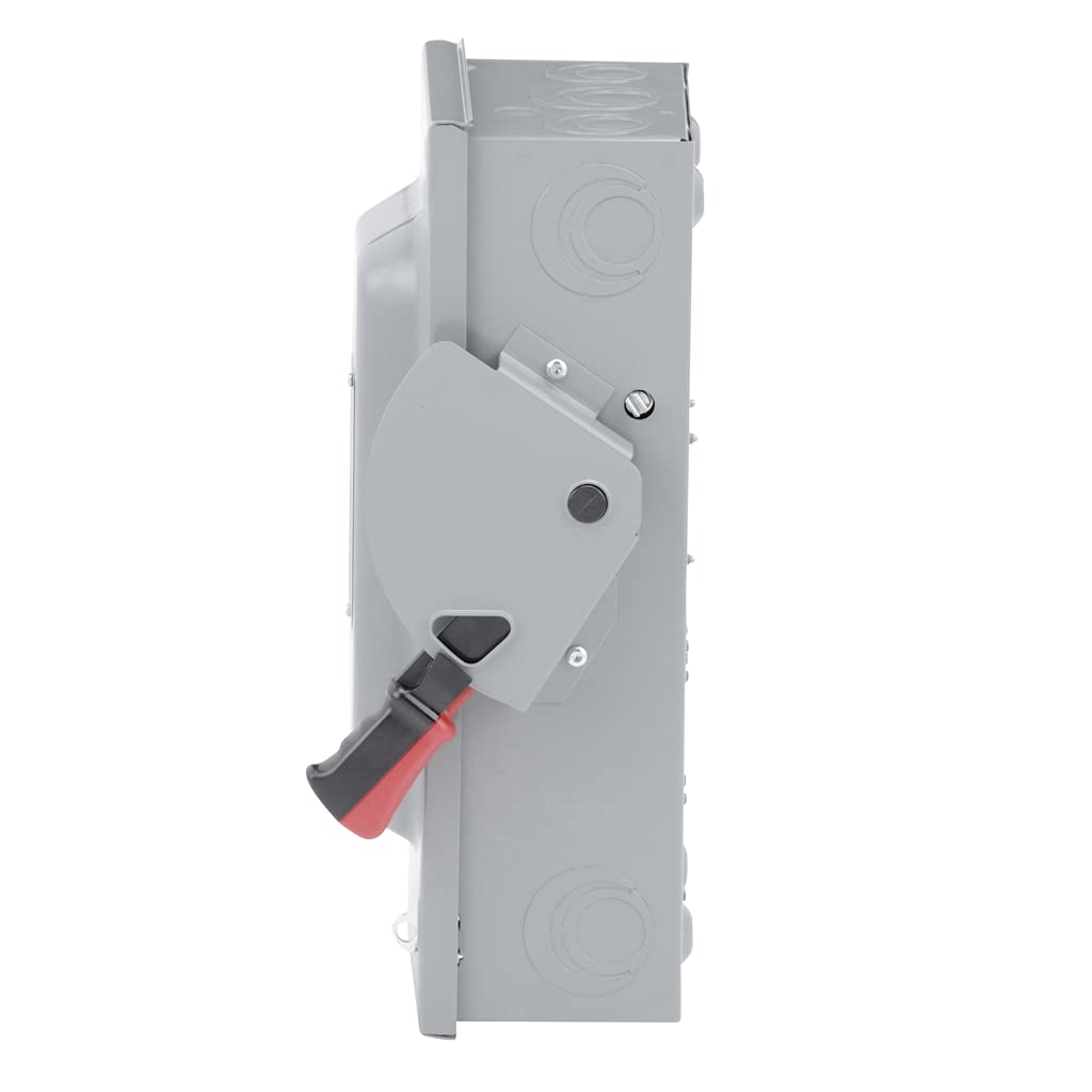 60 Amp 600 VAC Single Throw interruptor de seguridad 3P