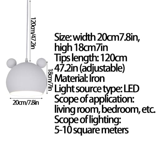 Luminaire Suspendu pour Plafond Mansardé Angle Réglable E27 - 4