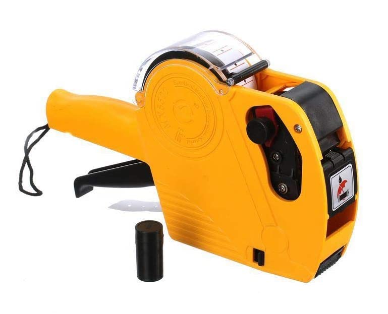 Dinojames Price Labeller Printing Rate Printer (MRP Rate Gun) Label Gun 8 Digits (Pack of 1/Multi Colour) Assorted Colour with 1 ink roller-image-26