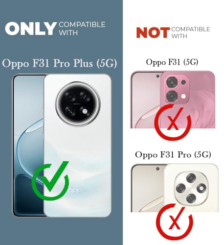 Image of Jkobi Silicone Back Cover Case for Oppo F31 Pro Plus (Clear Shockproof Case with Camera Protection | Soft and Flexible | Transparent)