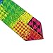 MZERSE Ties for Men Boys Wedding Dance Prom, Fashion Skinny Neck Tie Classic Geometric Colorful Houndstooth