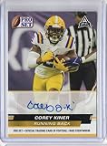 2022 Leaf Pro Set Autographs Gold #PSA-CK3 Corey Kiner