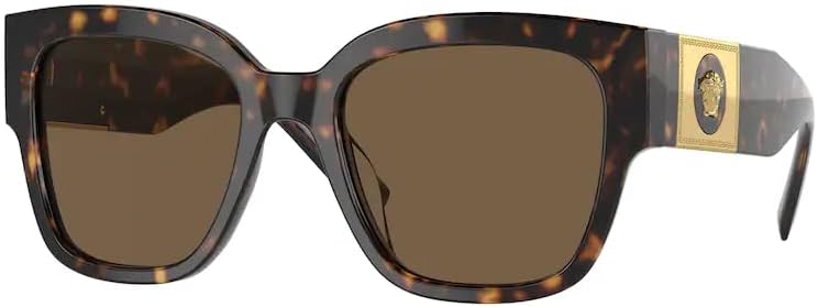 Versace VE4437U Square Sunglasses for Women +BUNDLE with ACCESSORY EYEWEAR KIT