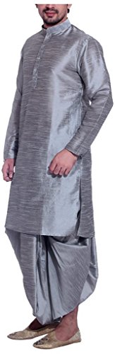 Dhoti y Kurta para hombre Royal Kurta de alta sastrería en seda 2