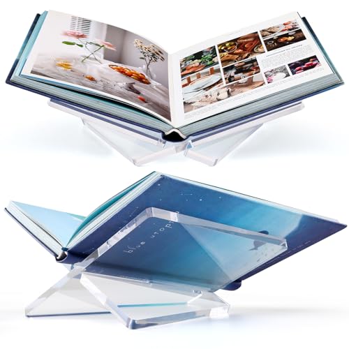 Clear Acrylic Book Stand Holder