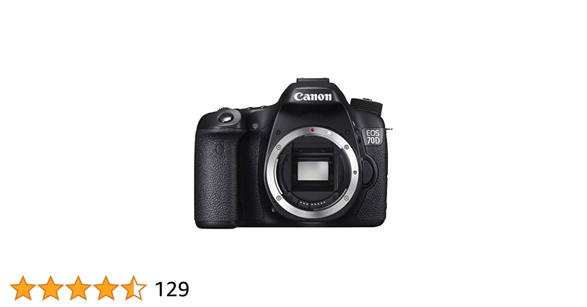 Canon EOS 70D Digital SLR Camera (Body Only) - International
