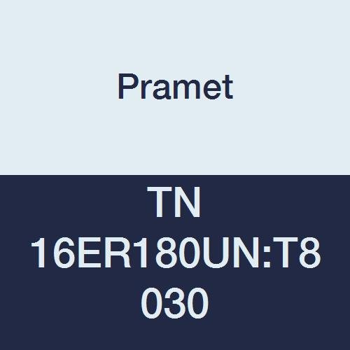 TN 16ER180UN:T8030 Carbide Multi-Material (P30,M25,K30) Indexable External Threading Insert, UN 60 Degree Full Profile, TPI 18, 3" Cutting Edges, PVD, Use SER/L Tool Holder, Gold (Pack of 5)