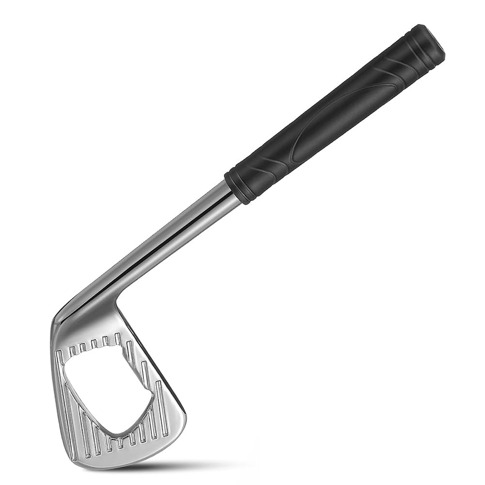 Hndhbfgrt Golf Club Bottle Opener Novelty Zinc Alloy Beer Opener Golf Club Bottle Opener Funny Father' S Day Birthday Present for Golfers & Dad