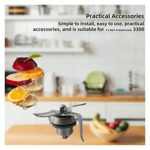 Cuchillas de Acero Inoxidable para Batidora Thermomix 3300 Accesorio Premium 4