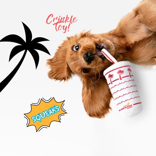 Juguete para perro RUFF PUFF Palm Cup de peluche con sonido miniatura 2