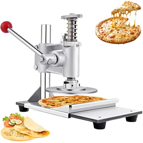 Laminoir à pizza en acier inoxydable robuste avec plateau coulissant de haute précision