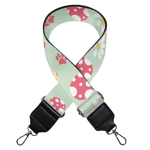 Image of GLENLCWE Mushroom Daisy Purse Straps Replacement Crossbody Bag Strap for Purses Adjustable Wide Shoulder Straps for Women Handbags
