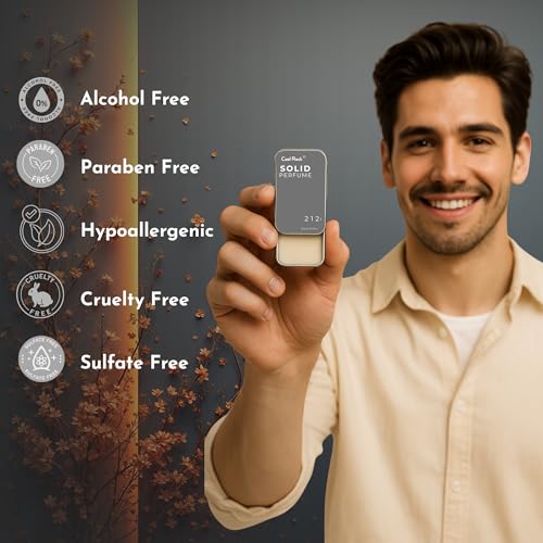 Image of Solid Perfume Combo - 212 1 & 1 Millionr | Long Lasting Solid Wax Perfume for Men & Women | Alcohol-Free, Travel-Friendly Pocket Perfume (12g Each) (1 Million + 212)
