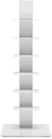 Sapiens Original Bookcase Sintesi H.38,2 inches (6 Shelves) White