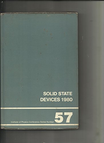 Solid State Devices (Conference S.)